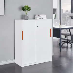 Metal Modern Lockable Filing Cabinet Key Lock Durable Commercial Use for Home Office Kitchen Hotel Living Room (Customizable