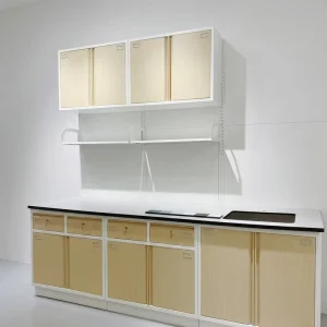 Metal School Laboratory Work Bench and Chemical Bench Table
