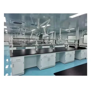 Metal Steel Modern Cosmetics Skincare Lab Table & Work Bench for School Hospital Workshop American Standard