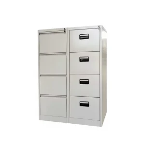 Metal Storage Cabinet Office Furniture 2 Door Steel Locker Office Home Storage Cupboard Metal Filing Cabinet with Lock