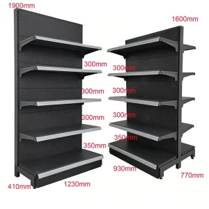 Metal Supermarket Shelves Shop Furniture Shopping Display Shop Tager Boutique Shelving For Liquor Store