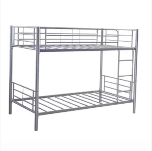 Metal Tube Bed Steel Double Bed for Adults and Students Bunk Beds Frame for Home and Bedroom
