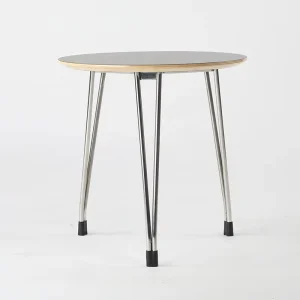 Metal Wood Top Low Coffee Table for Hospital Apartment Home Bar Use Durable Easy Assembly Contemporary Living Room Furniture