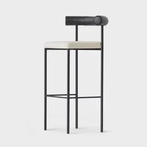 Metal bar Stools for Kitchen Simple Modern Cafe Furniture bar Chairs