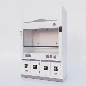 Microbiology Lab Ductless Multifunctional Laminar Air Flow PP Laboratory Fume Cupboards with Phenolic Resin Worktop