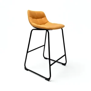 Mid Century Modern Adjustable Swivel Counter Height Bar Stools for Home Bar Dining & Outdoor Use