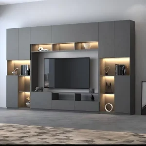 Middle East Termite Proof Majlis Luxury Aluminum TV Wall Units