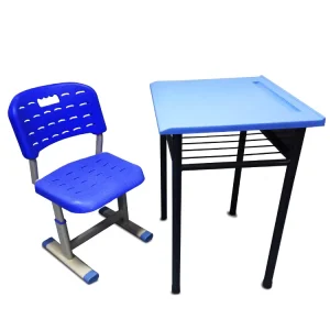 Middle High School Student Desk and Chair Set for Classroom Projects