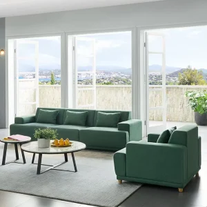 Mingle Contract Furniture Commercial Business Couch Office Waiting Area Luxury Italian Modern Leather Sofa Set