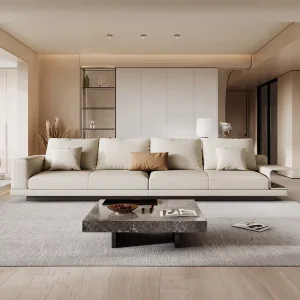 Minimalist Hotel Sofa with Large Capacity Luxurious Clean Bright Space Comfortable for Use by 2 to 4 People