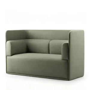 Minimalist Light Luxury Fabric Three Seater Leisure Designer Living Room Simple Office Reception High Back Sofa Set