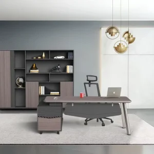 Minimalist Modern Custom Made Use Home Luxury Ceo Office Mdf Table Boss Workstation Employee Staff Working Desk