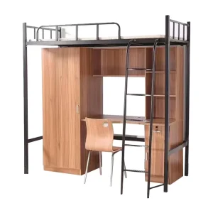 Minimalist Multifunctional Student Beds Metal Dormitory Bed for School Bedroom Hospital Hotel Apartment Use