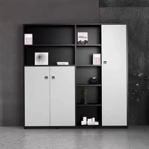 Minimalist Office Furniture Workspace Executive Bookshelf Filing Storage File Cabinet