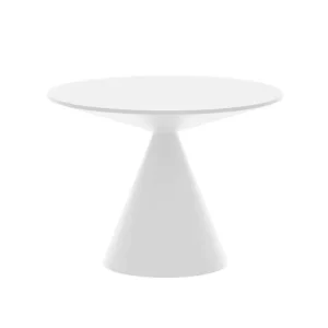 Minimalist Round Wrought Iron Coffee Table Side Table Space Saving Tea Table for Small Apartment Living Room
