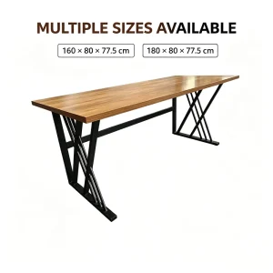 Minimalist Style Multi Bar Steel Legs Conference Table Multi functional Table for Bedroom Apartment Living Room Kitchen