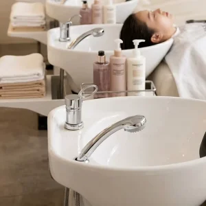 Mixer Faucet Valve for Barber Shop Hair Salon Hairdressing Spa Beauty Single Tap With 80cm Hose