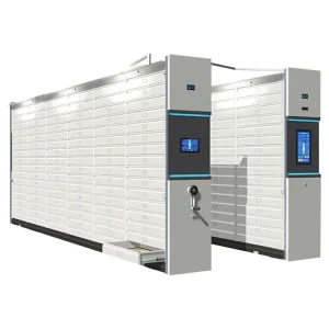 Mobile Compactor Manufacturer 6 Bay Mobile Compactor Intelligent Mobile Shelving for Engineering Drawing Storage
