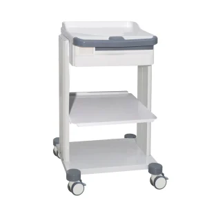 Mobile Hospital Trolley ABS Medical Cart Customizable Nurse Trolley Modern Design Lightweight Multi Function Durable 4 Clinic