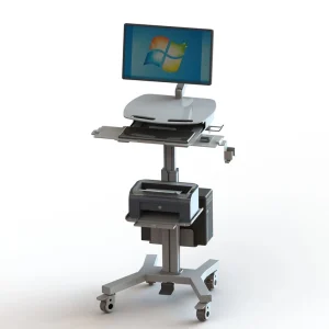 Mobile Medical Trolley Medical Cart Laptop Pallet Oral Scanner Holder Hospital Furniture 60lb Load Capacity for Hospital Beauty
