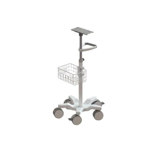 Mobile Patient Monitor Trolley Medical Stand with Wheels for Hospital Clinic ICU Patient Monitoring Equipment