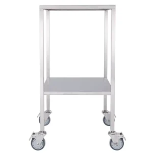 Mobile Stainless Steel Shelf Trolley Emergency Medical Trolley Cart For Hospital Clinic Hospital Trolley