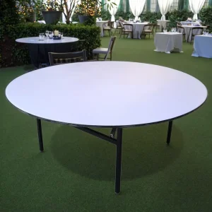 Modern 10 Seater Round Folding Table