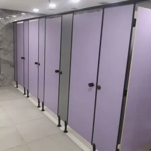 Modern 12mm Phenolic Compact Laminate Waterproof Fireproof Board for Bath Cubicle Toilet Partition