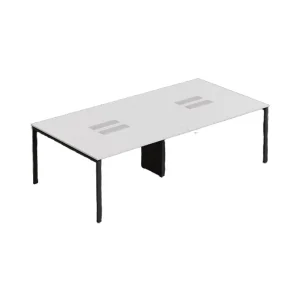 Modern 2-Person Workstation Desk Reasonable Price Office Furniture Automatic Stainless Steel Wood for Small Office Hospital Use