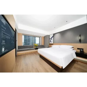 Modern 5 Star Hotel Bedroom Set Luxury Hotel Bed Manufacture of the Full Hotel Room Furniture Renovation Project