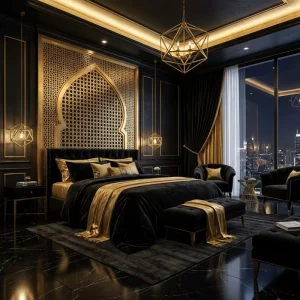 Modern 5 Star Hotel Furniture Hotel Bedroom Set Custom Made Casegoods Hospitality Grade Solution for UAE Market