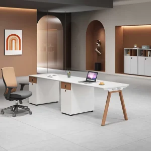Modern 6 Persons Cubicles Office Workstion Modular 6 Seats Online Desk 2 4 6 8 Seat Office Partition Workstation Office Desk