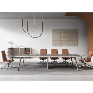Modern 8 10 12 16 Person Seats Table Office Furniture Meeting Desk Large Conference Table Office Board Meeting Room Desk