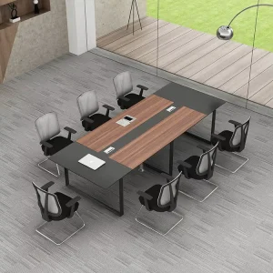 Modern 8 Person Conference Table Desk Multi Functional Office Meeting Room Negotiation Table Used for Sectional Negotiation