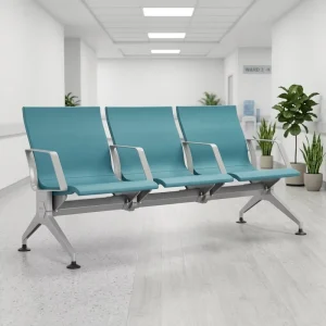 Modern Adjustable Comfortable Metal Commercial Waiting Chairs for Airports Hospitals Schools