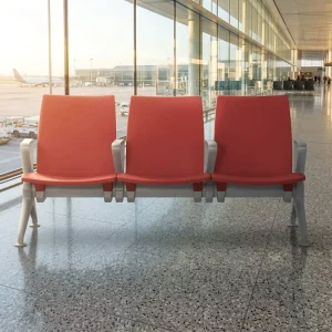 Modern Adjustable Comfortable Metal Commercial Waiting Chairs for Airports Hospitals & Schools