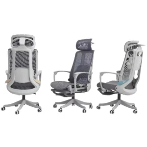 Modern Adjustable Executive with Swivel Base Adjustable Height Headrest Ergonomic Massage Office Chair