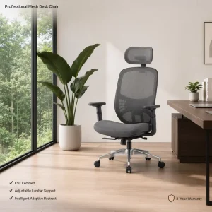Modern Adjustable Fabric Ergonomic Executive Office Chair for Hotel and Office Building BIFMA