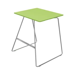Modern Adjustable Stackable Training Tables Space Saving Design ABS Plastic Desktop Solid Iron Electroplated Frame Classroom Use