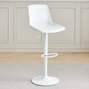 Modern Adjustable Swivel Steady Outdoor Dining Bar Chairs Commercial Grade Counter Height Stools Cafe Hotel Home Use