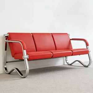 Modern Airport Hairdresser Waiting Room Sofa Chairs Set Waiting Benches Salon