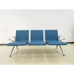 Modern Airport and Hospital Public Waiting Chairs with PU Leather Seats School Mall Park Outdoor Use Durable Stackable Design