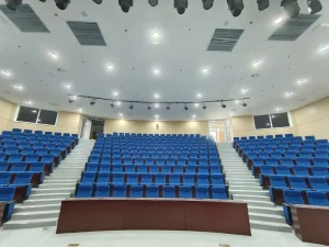 Modern Aluminum Auditorium Chair for Theater School Meeting Room Use