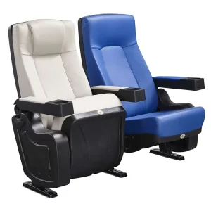 Modern Auditorium Chairs Theater Furniture Auditorium Seat Home Theater Cinema Chair With Cup Holder