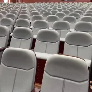 Modern Auditorium Chairs Writing Tablet Iron Theater Furniture Church School Factory Source Folding Cinema Public Seats Row