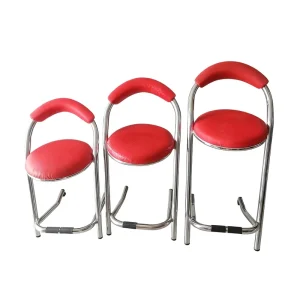 Modern Bar Chair Ergonomic High Back Durable Leather Upholstery Eco Friendly Hotel Home Gaming Rooms