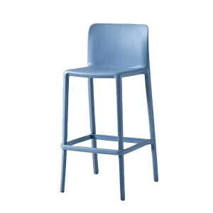 Modern Bar Chair Simple Light Luxury Plastic Chair Outdoor Comfortable High Stool