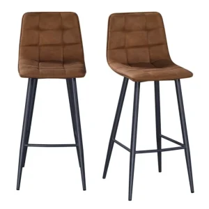 Modern Bar Chairs for Kitchen Restaurant Simple Design Metal High Stool Bar Chair