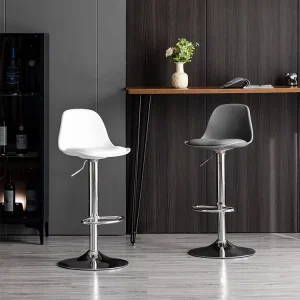 Modern Bar Commercial Stool Bar Chairs Adjustable Lifting Swivel Leather Bar Chair for Dining Room Bedroom Furniture