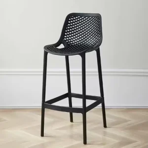 Modern Bar Furniture Barchair High Counter Chair Stackable Pp Bar Chair Bar Stools